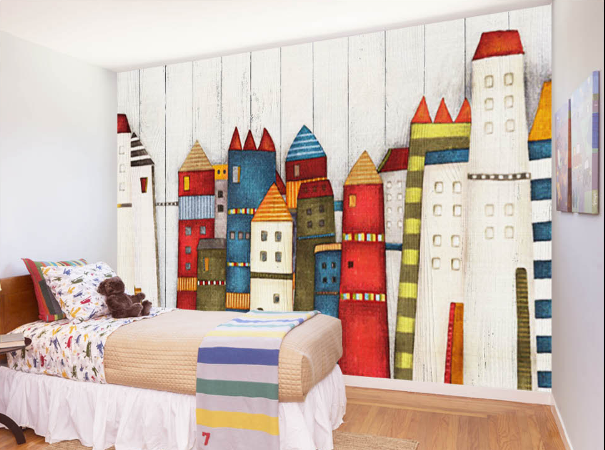 3D Lovely City 297 Wallpaper AJ Wallpaper