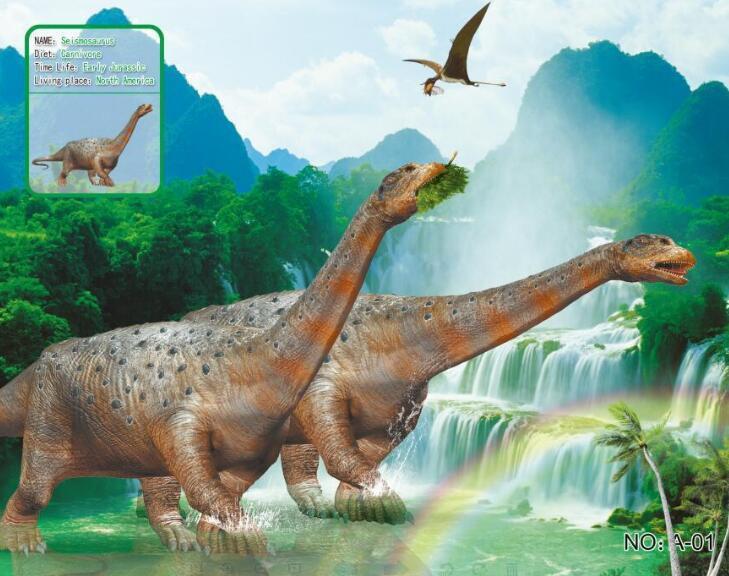 3D River Huge Dinosaurs 902 Curtains Drapes Wallpaper AJ Wallpaper