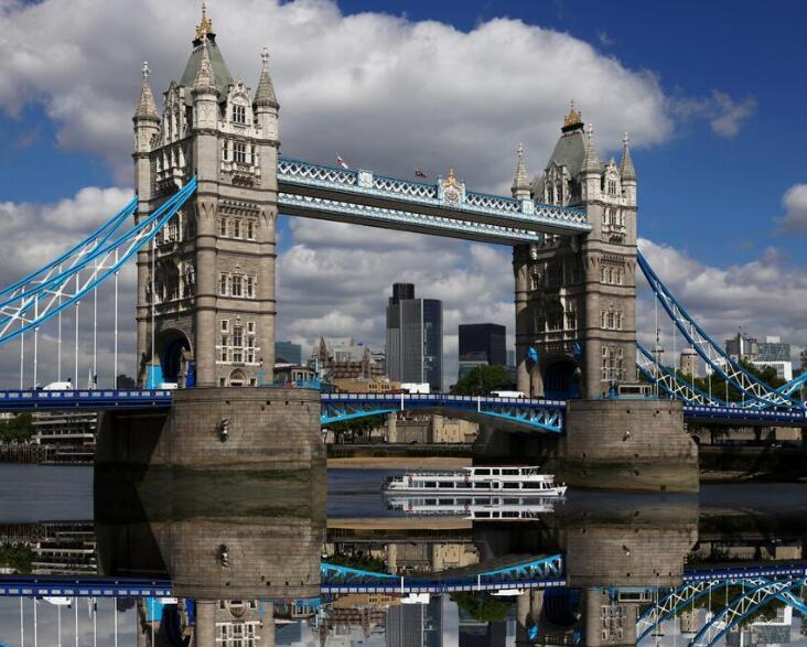 3D London Tower Bridge 863 Curtains Drapes Wallpaper AJ Wallpaper