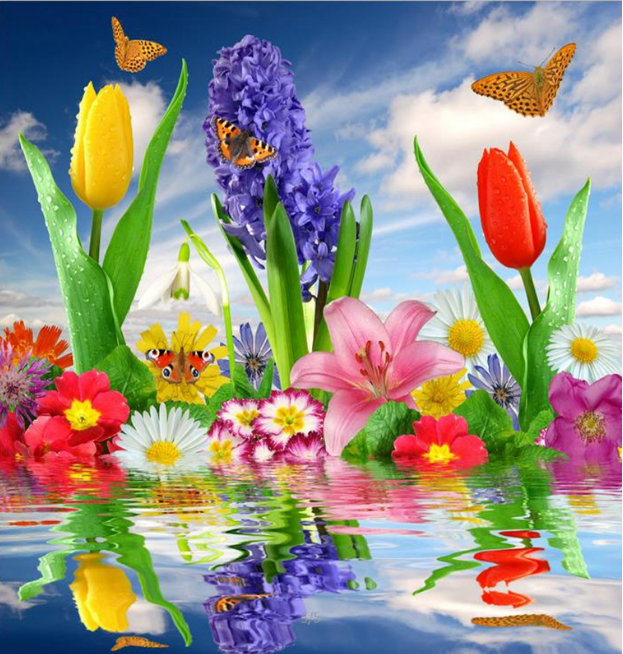 3D Colorful Flowers 1140 Curtains Drapes Wallpaper AJ Wallpaper