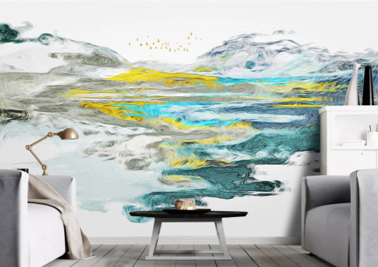 3D Abstract Wave WC2124 Wall Murals