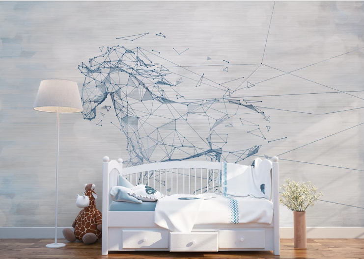 3D Horse Graphics WC2365 Wall Murals