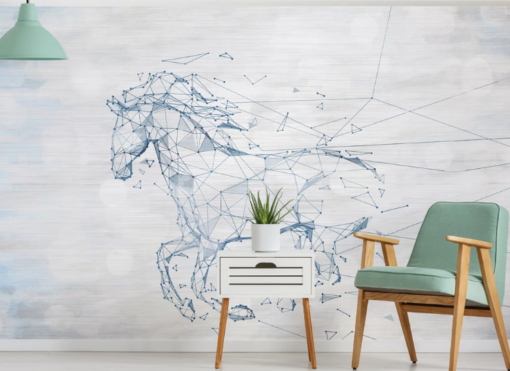 3D Horse Graphics WC2365 Wall Murals