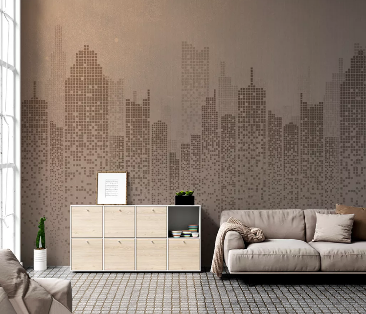 3D Building Shadow WC2394 Wall Murals