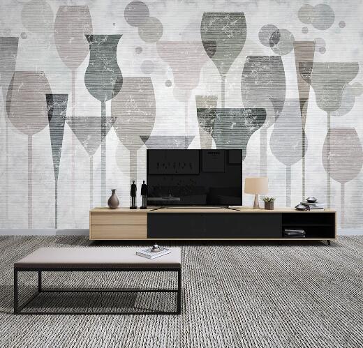 3D Triangle Shape WC1747 Wall Murals