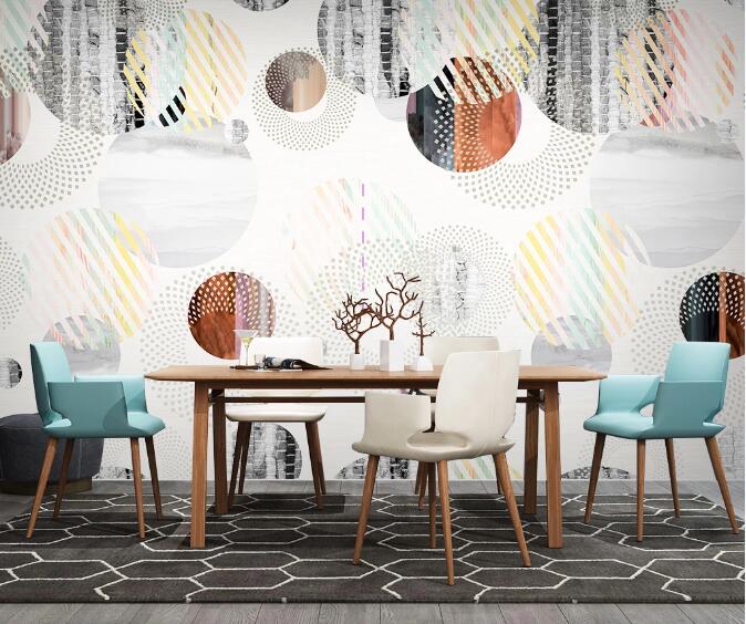 3D Circular Pattern WC1711 Wall Murals