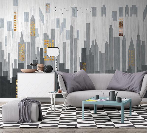 3D Painting City WC1647 Wall Murals