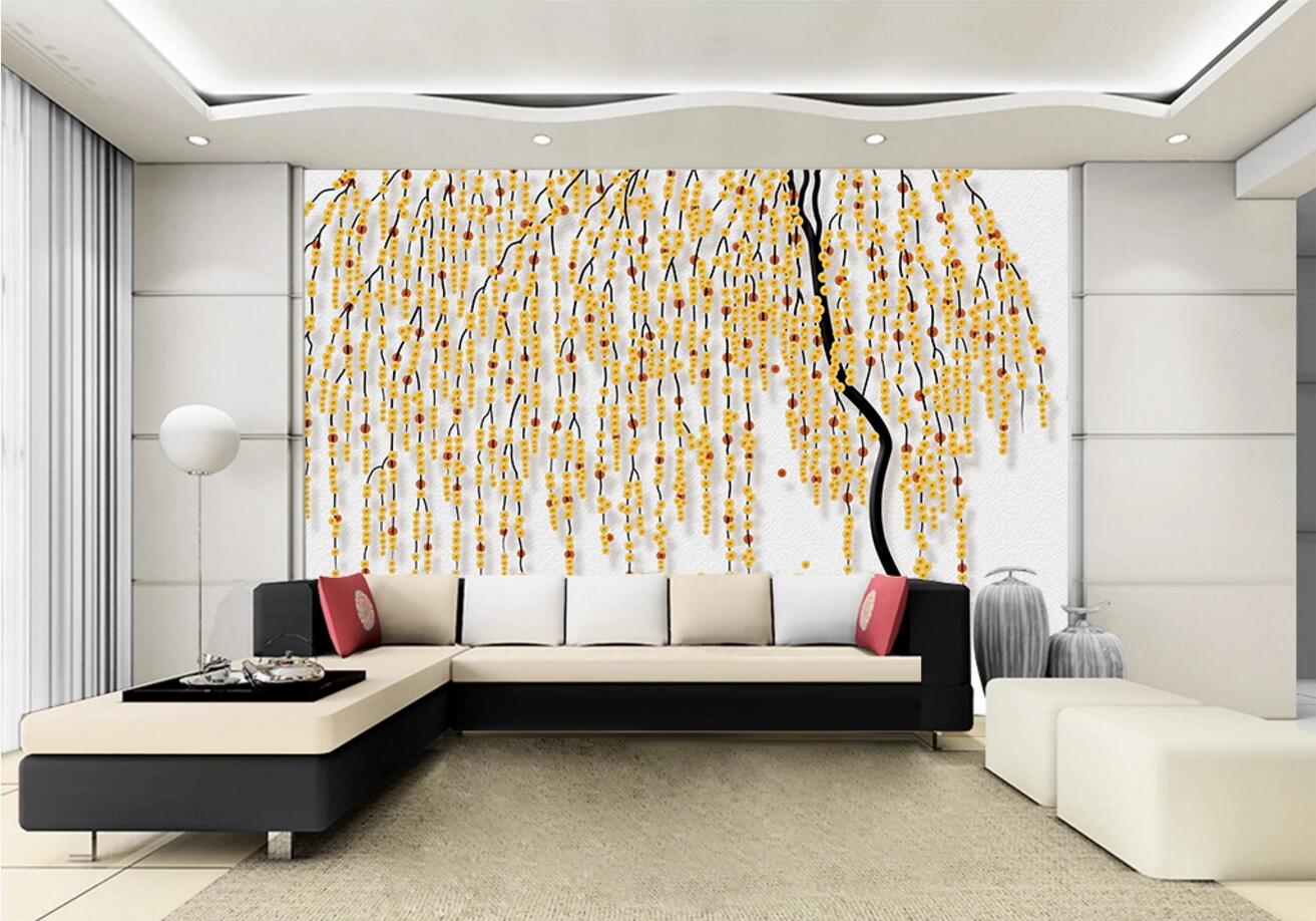 3D Copper Money Tree WC317 Wall Murals