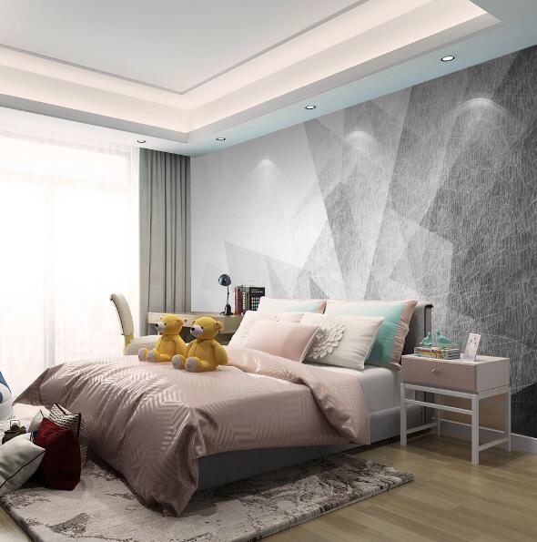 3D Sketch Triangle WC1324 Wall Murals