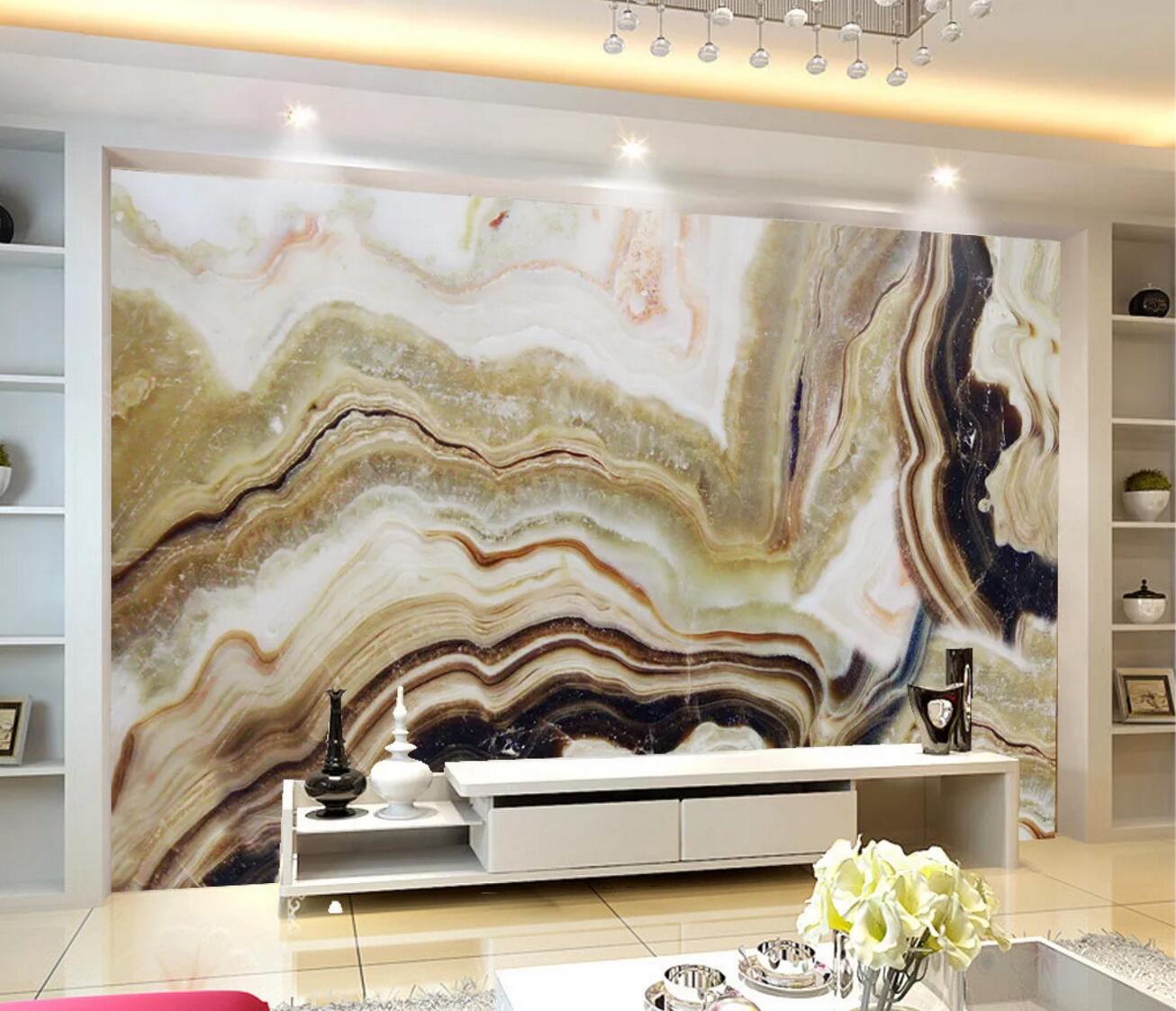 3D Green Jade WC1189 Wall Murals