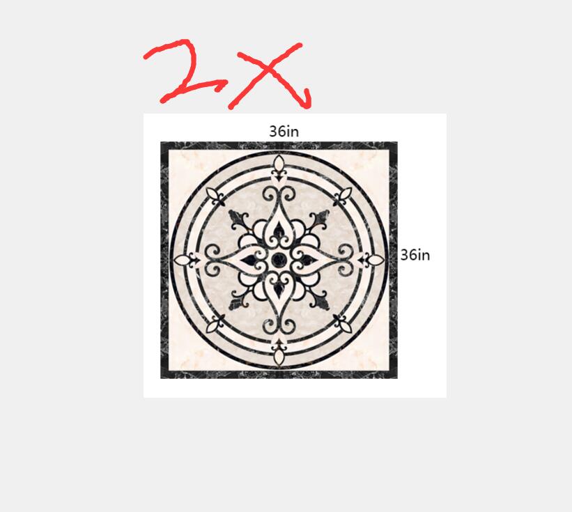 1x 130inches W and 57.5inches H + 2x 36inches high and 36inches wide in heavy duty vinyl from ETSY (AJ)