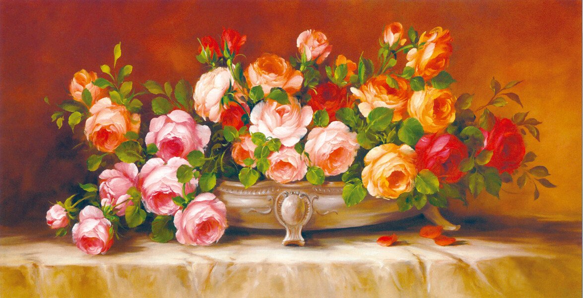 Flower Pot Wallpaper AJ Wallpaper