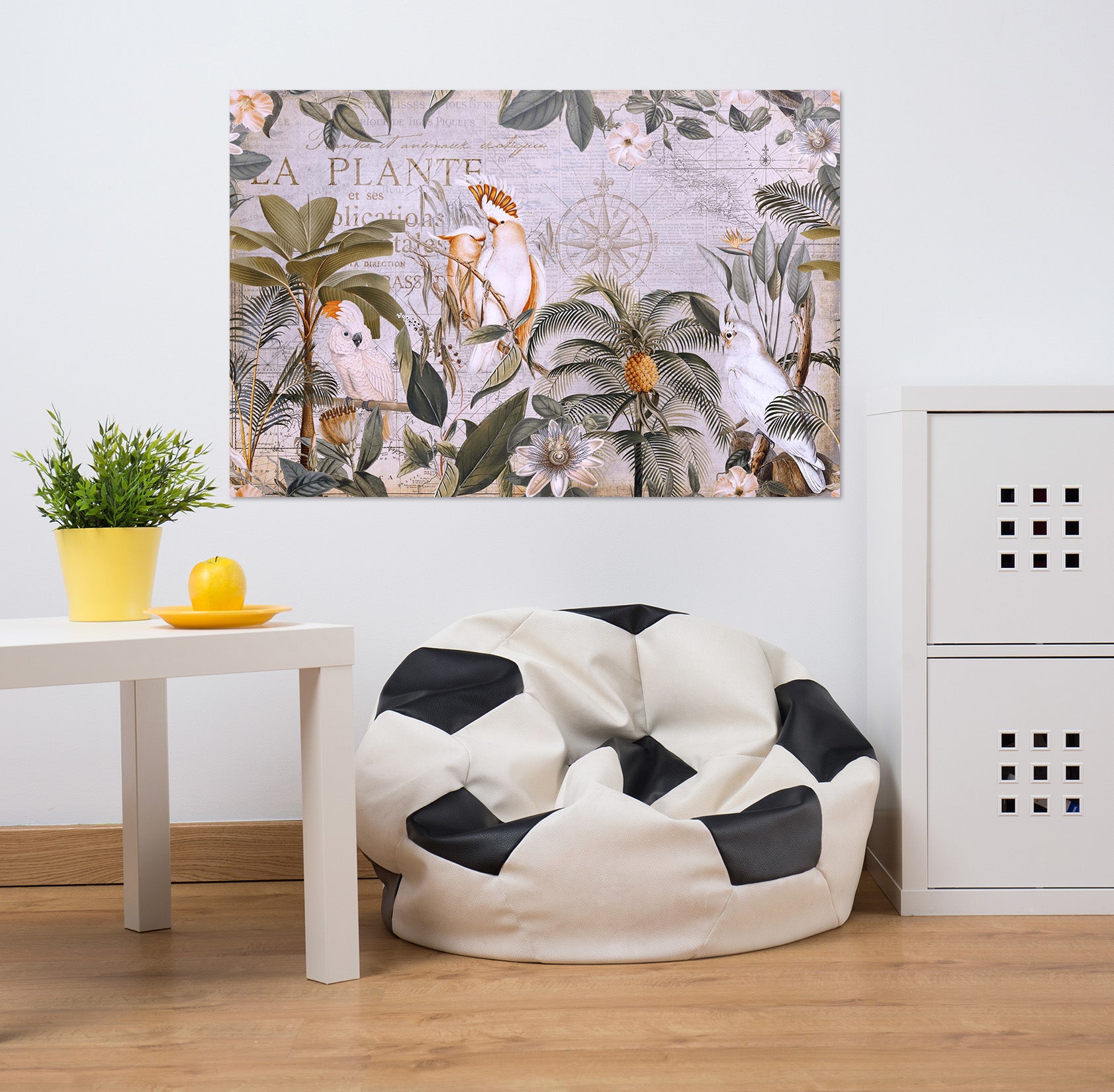 3D Parrot Friend 043 Andrea haase Wall Sticker