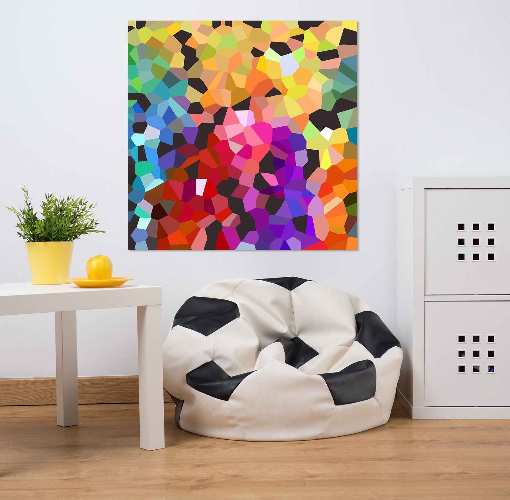 3D Colorful Light 003 Shandra Smith Wall Sticker