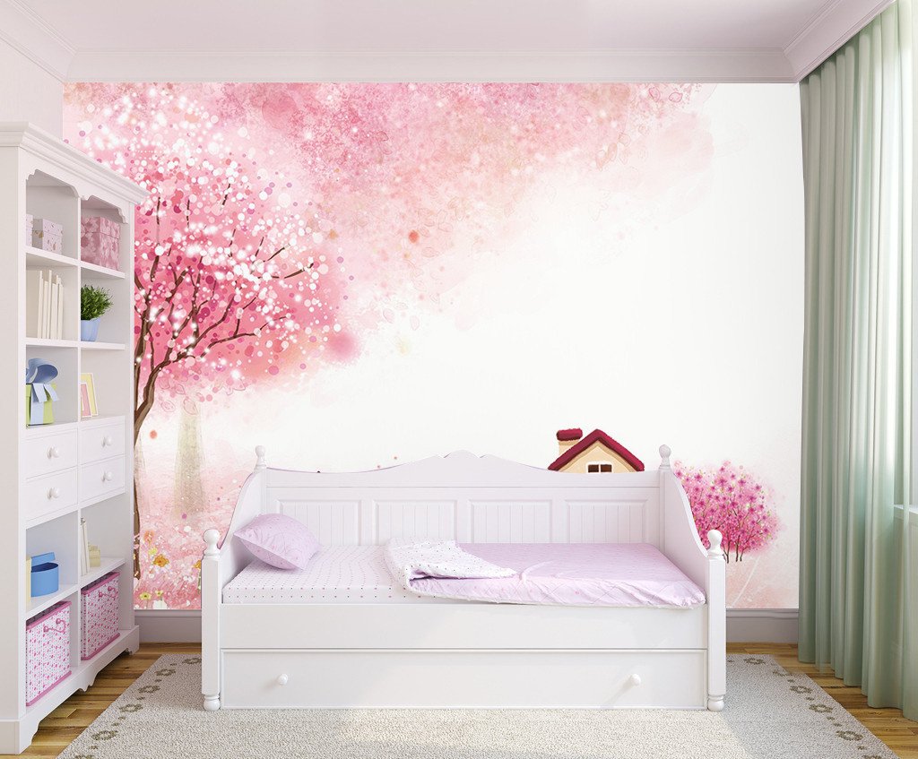 3D Cherry Flower Tree 015 Wallpaper AJ Wallpaper