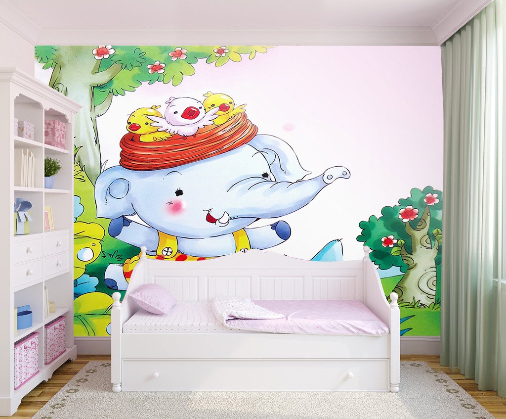 3D Lovely Elephant 98 Wallpaper AJ Wallpapers