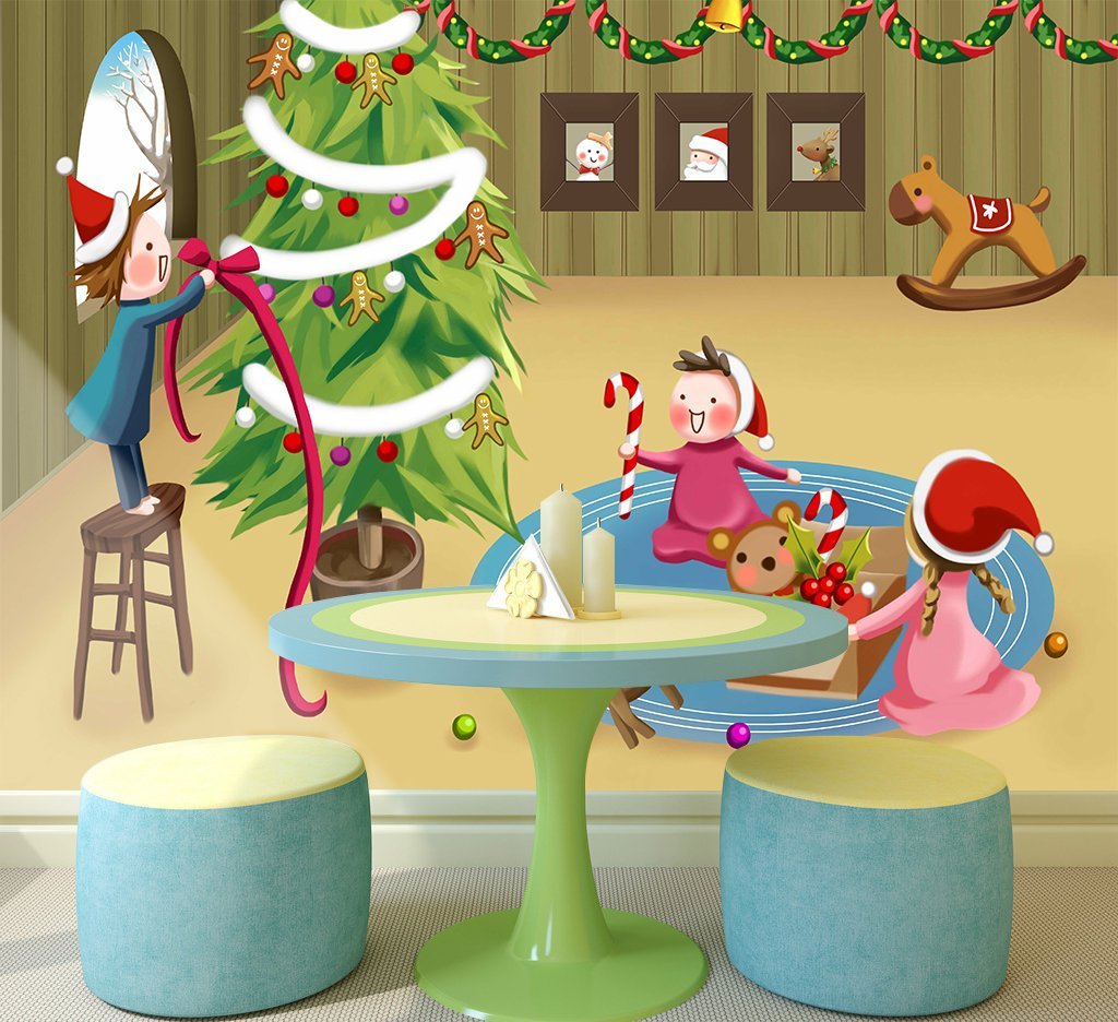 3D Christmas Decoration 139 Wallpaper AJ Wallpaper