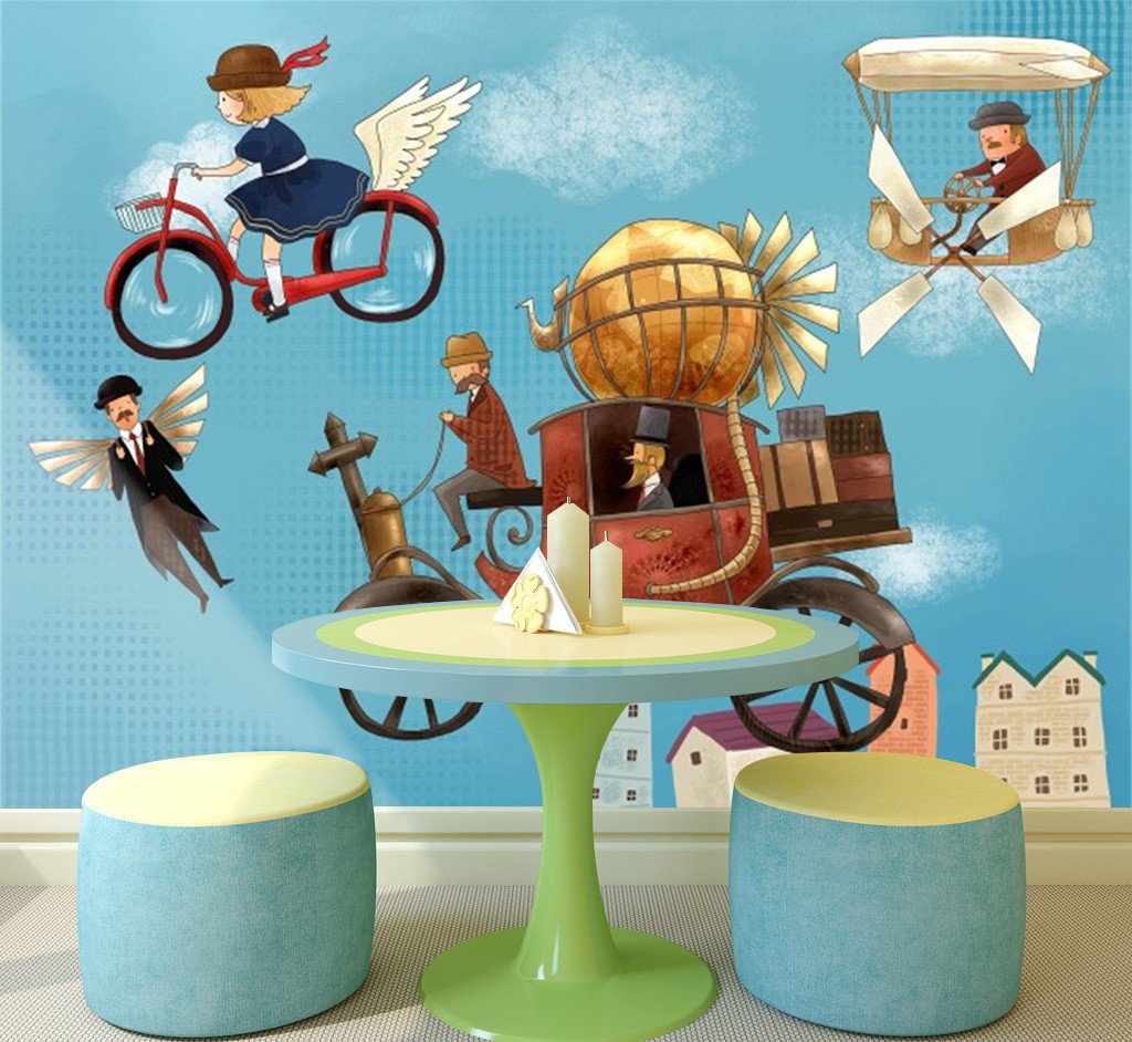 3D Angle Girl Bikes 673 Wallpaper AJ Wallpaper