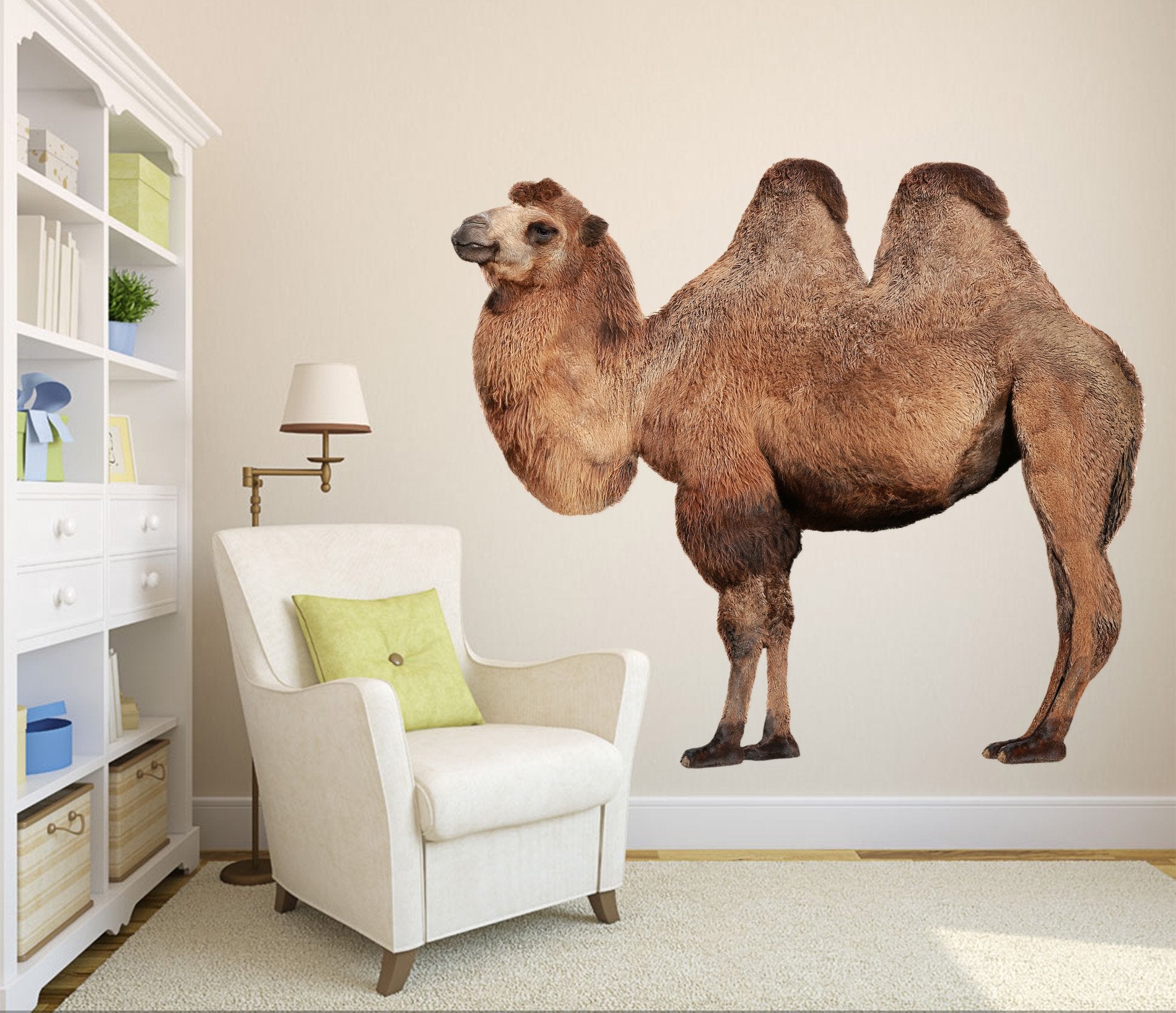 3D Hump 134 Animals Wall Stickers Wallpaper AJ Wallpaper