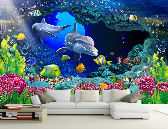 3D Undersea Creatures 131 Floor Mural Wallpaper AJ Wallpaper 2