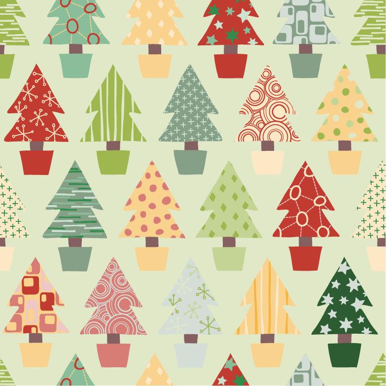 3D Colorful Christmas Tree 23 Wallpaper AJ Wallpaper