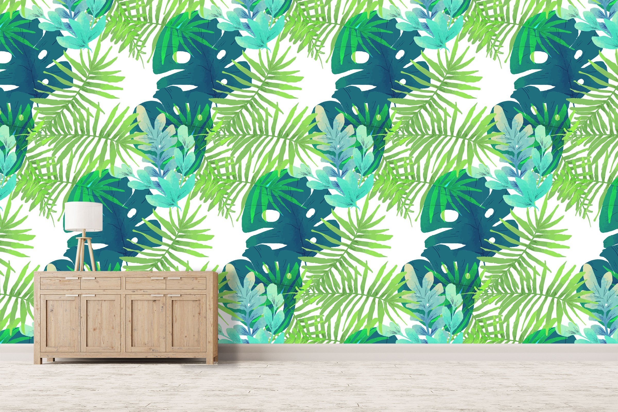 3D Graffiti Green Plant 458 Wallpaper AJ Wallpaper