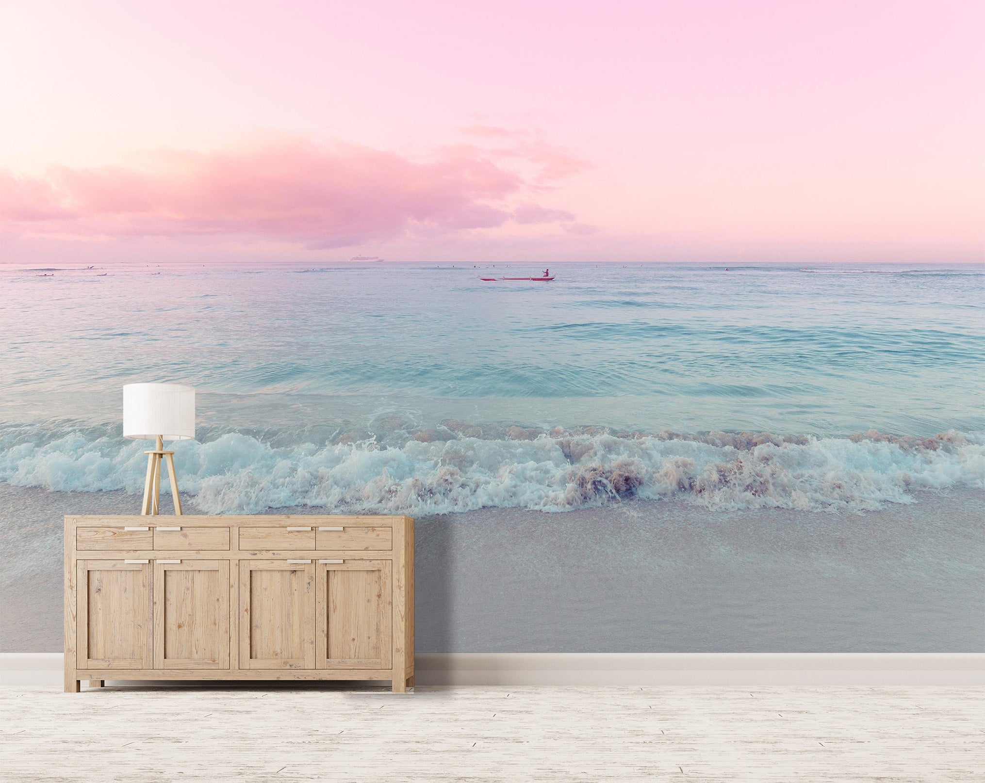 3D Pink Clouds 113 Noirblanc777 Wall Mural Wall Murals