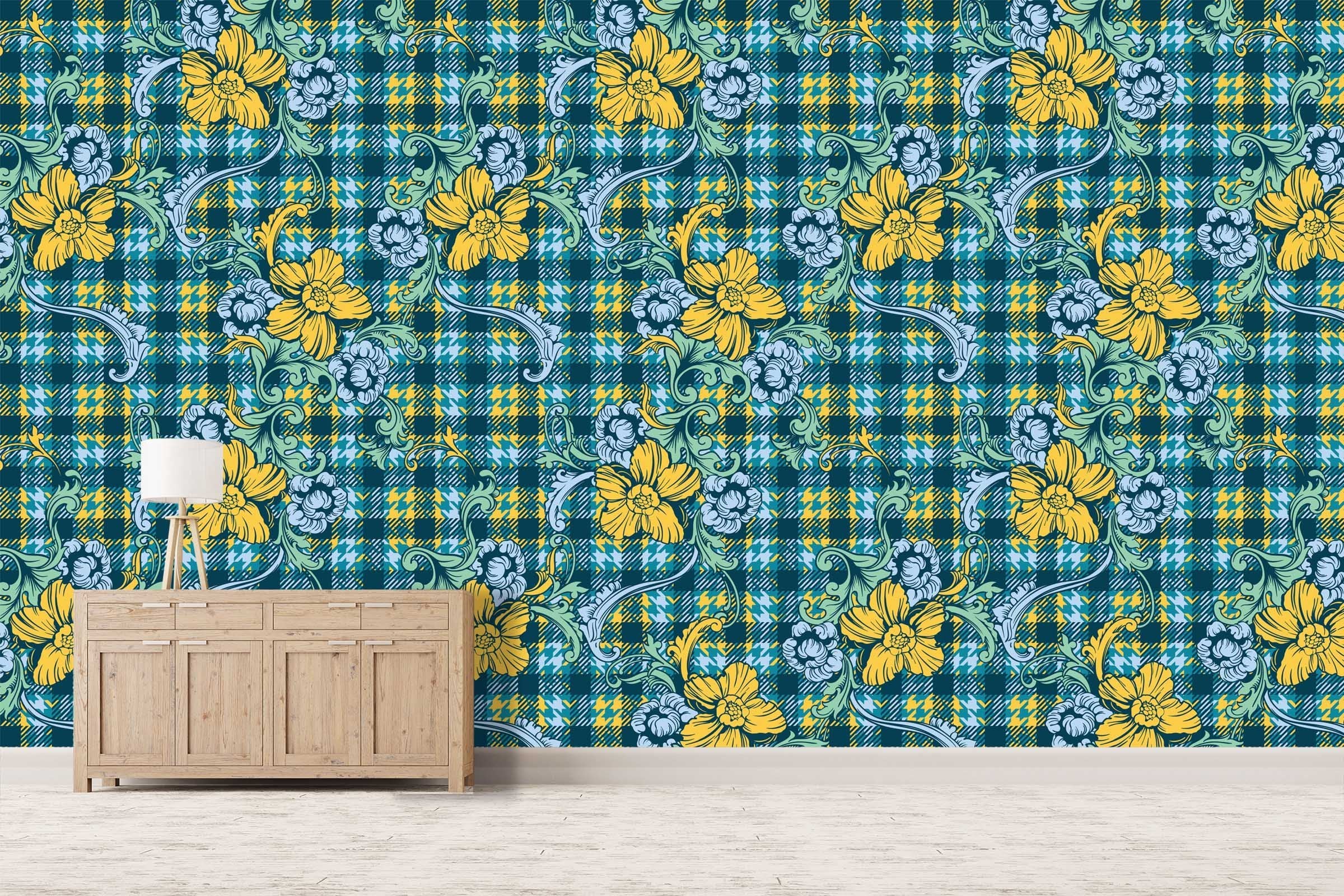 3D Yellow Flower 313 Wallpaper AJ Wallpaper