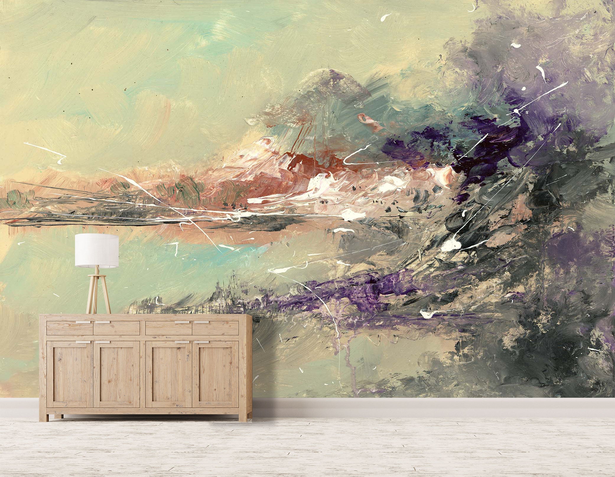 3D Night Seaside 1411 Anne Farrall Doyle Wall Mural Wall Murals