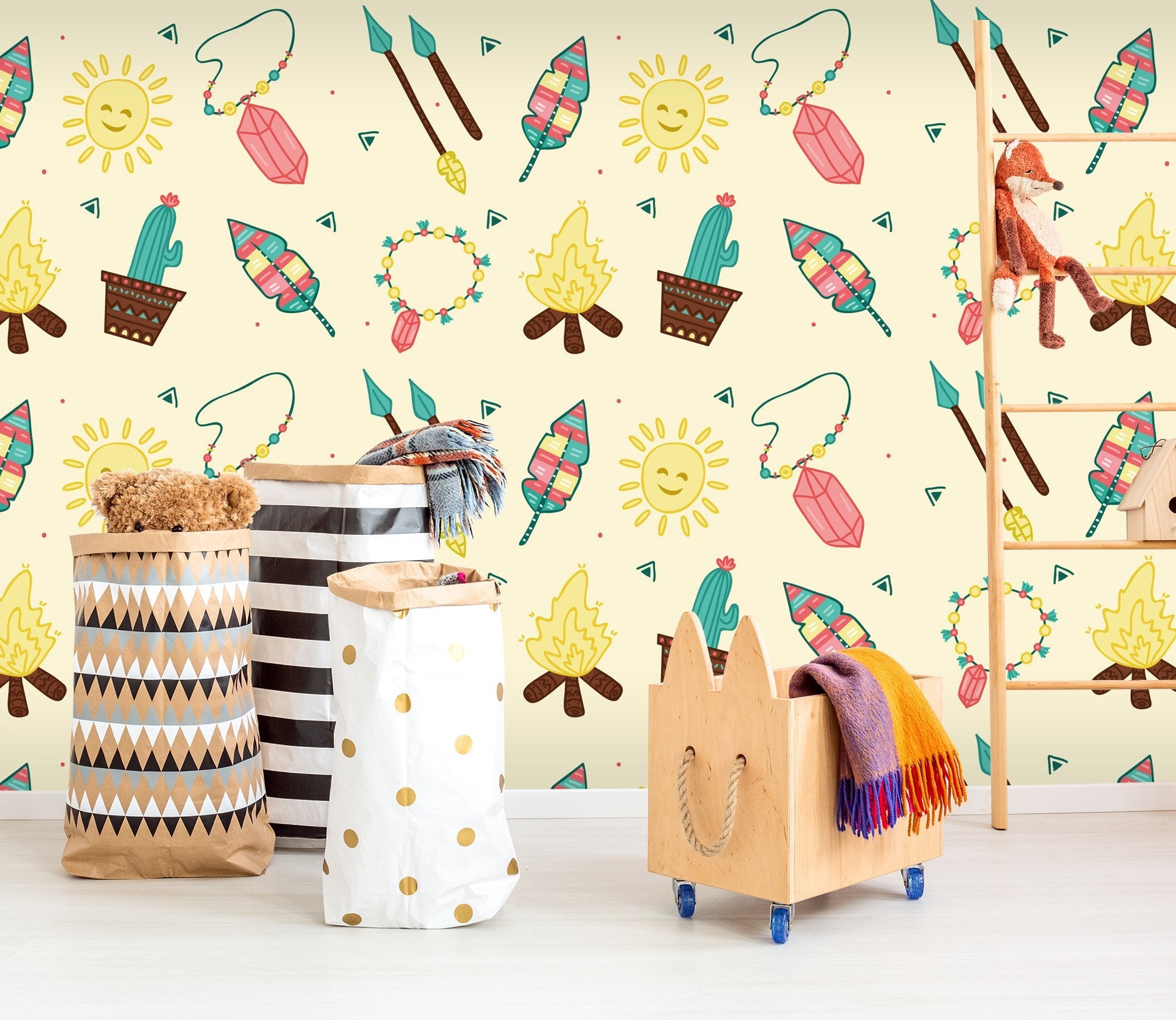 3D Sun Cactus 265 Wallpaper AJ Wallpaper