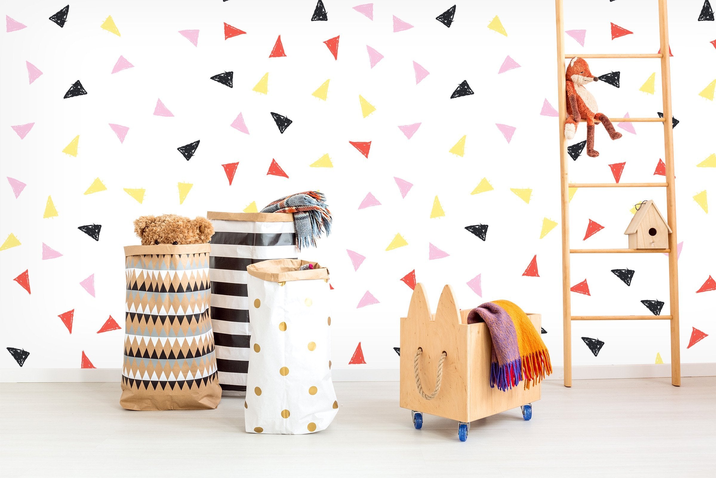 3D Colored Triangle 526 Wallpaper AJ Wallpaper