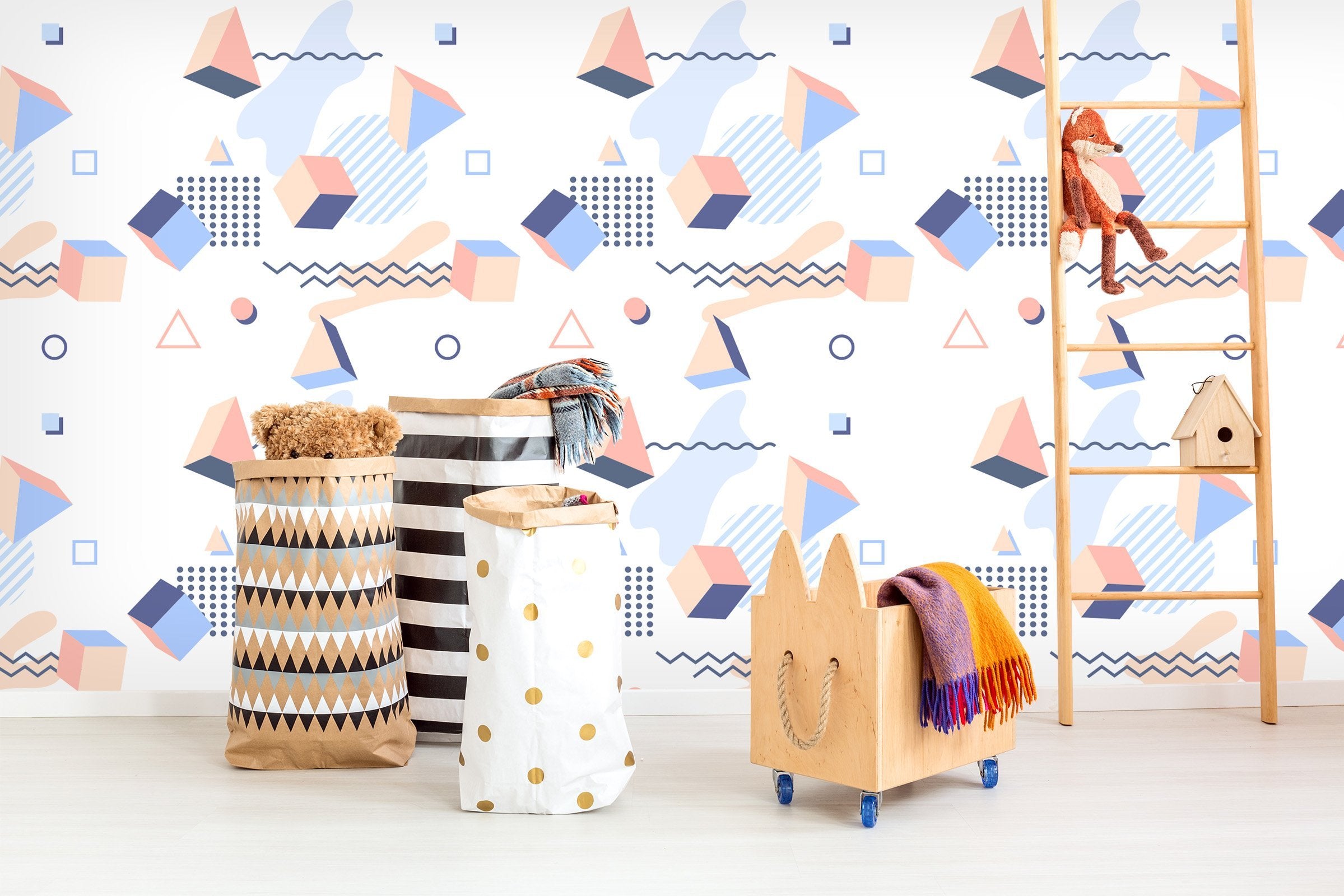 3D Powder Shape 498 Wallpaper AJ Wallpaper