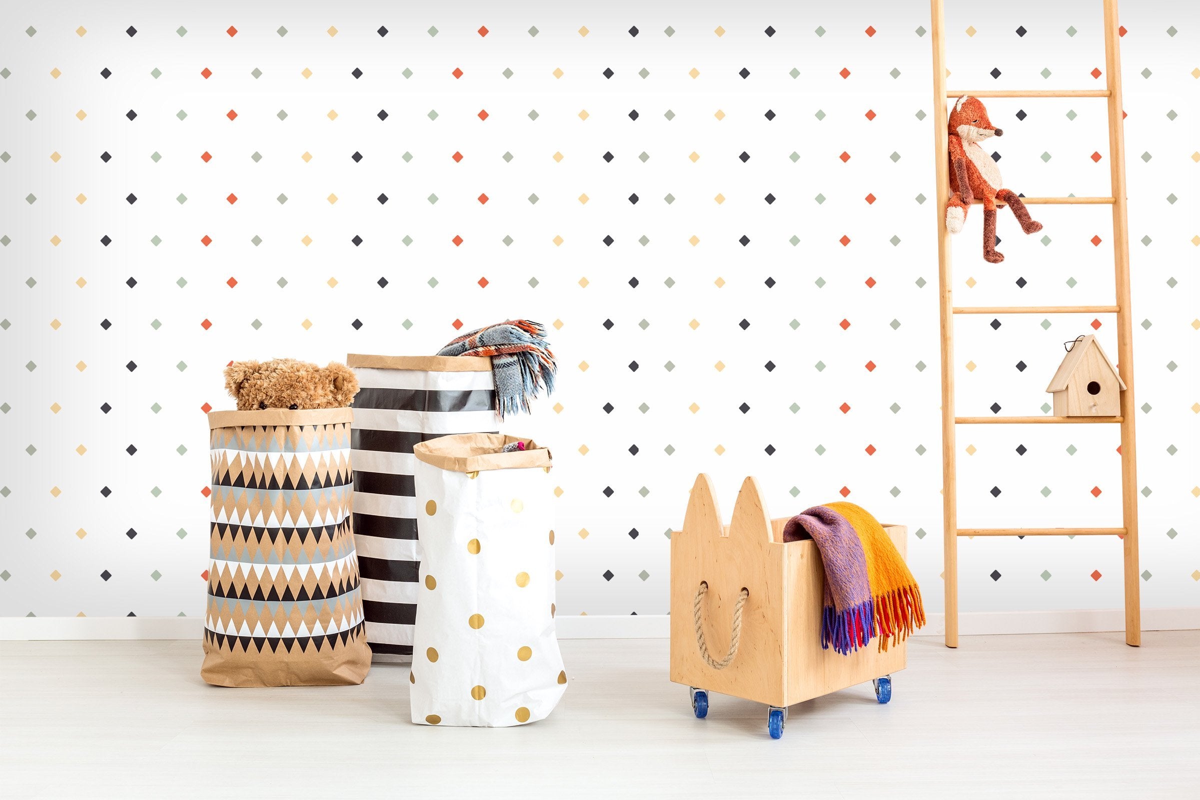 3D Colored Square 563 Wallpaper AJ Wallpaper