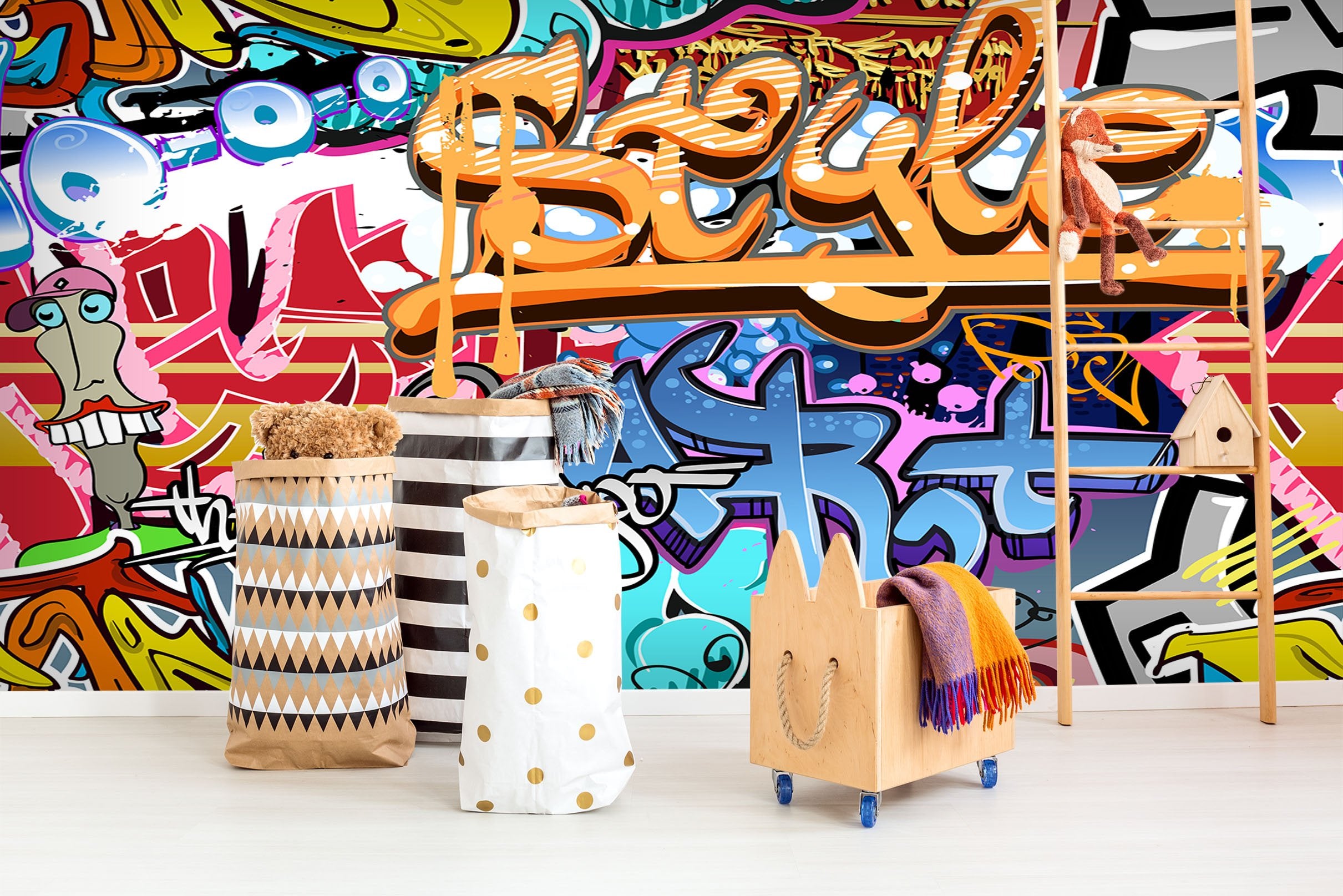 Abstract Graffiti 5 Wallpaper AJ Wallpaper