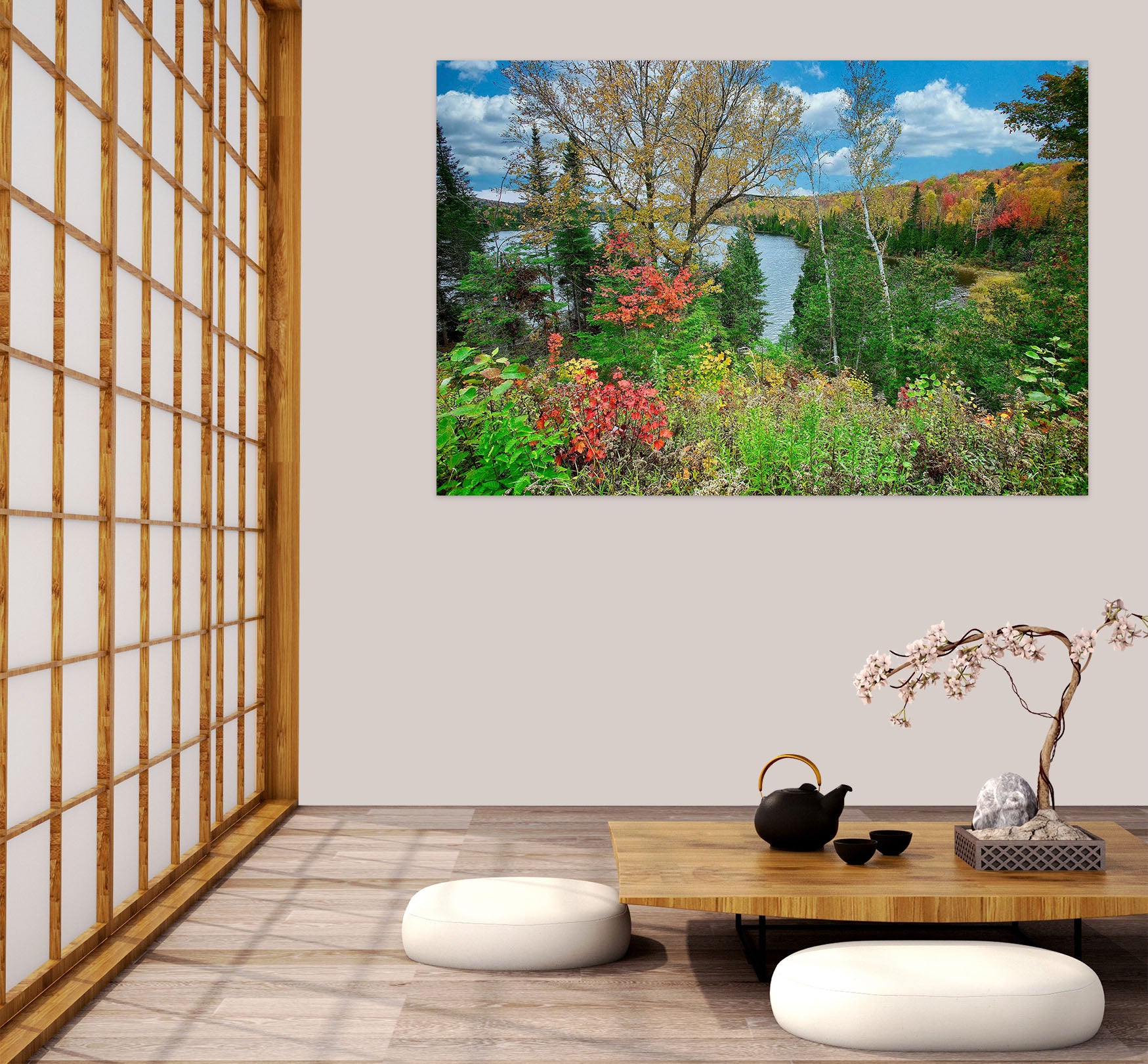 3D Jungle Trees 62117 Kathy Barefield Wall Sticker