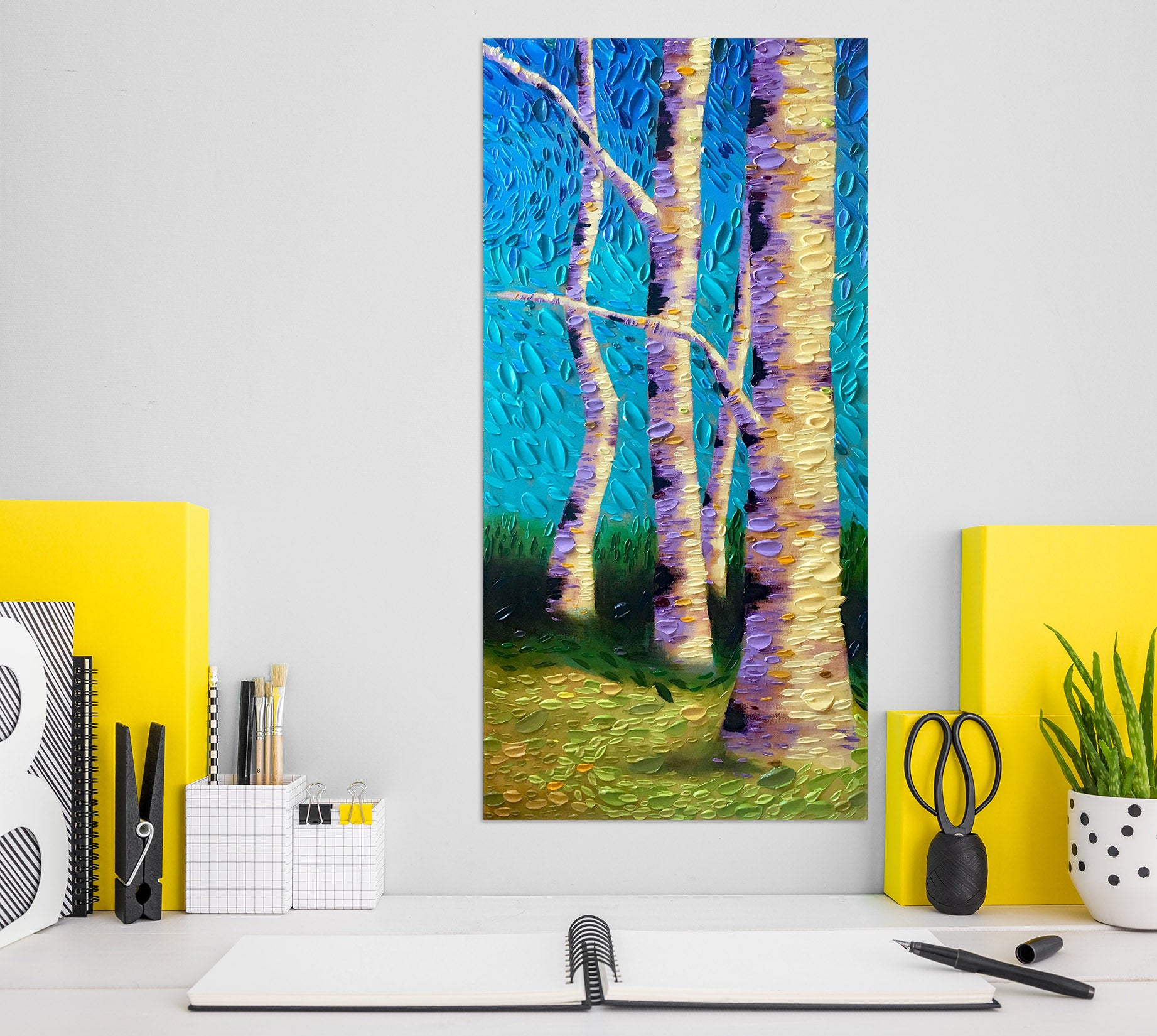 3D Garden Branches Mystery 037 Dena Tollefson Wall Sticker