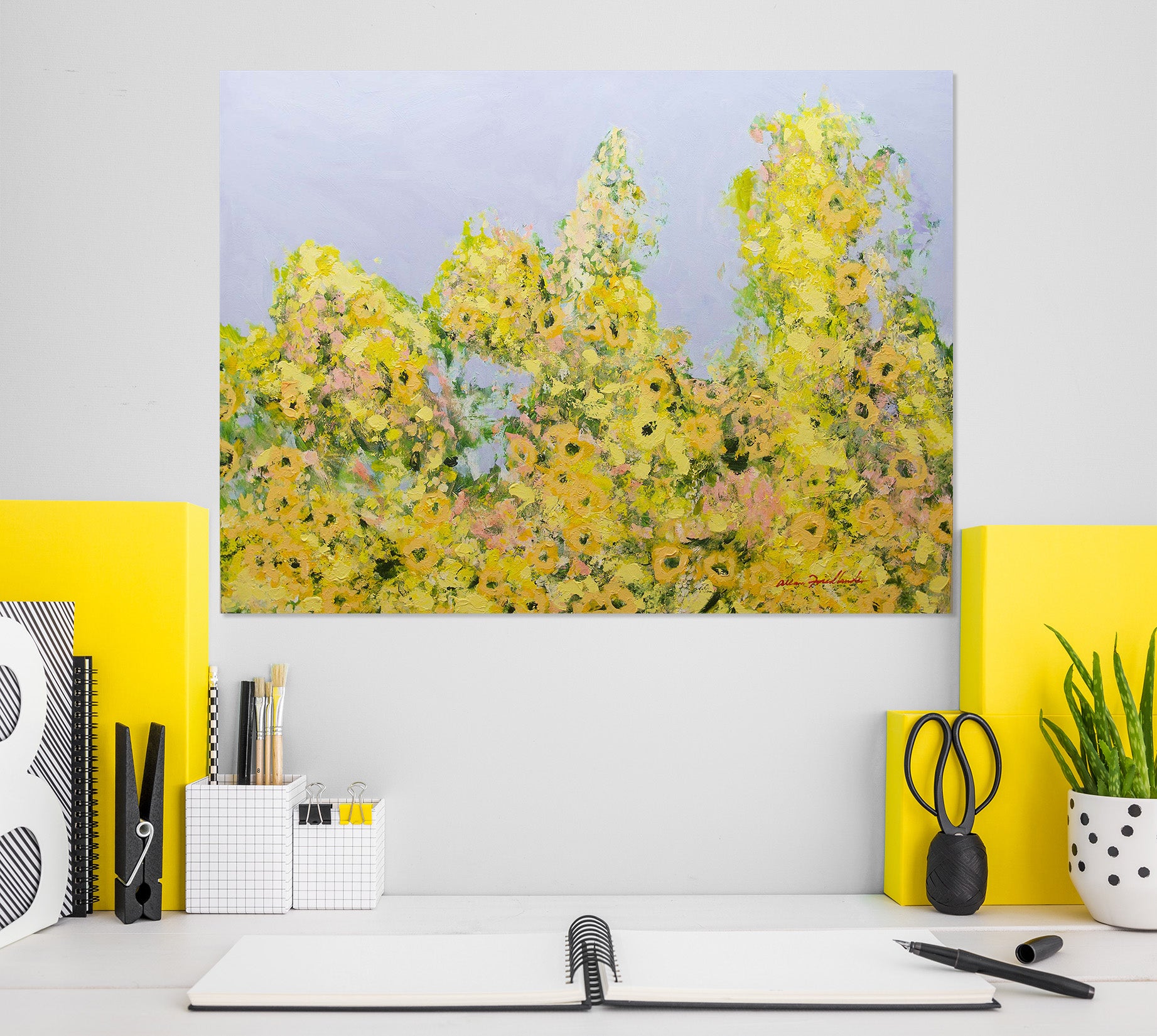 3D Cauliflower 256 Allan P. Friedlander Wall Sticker