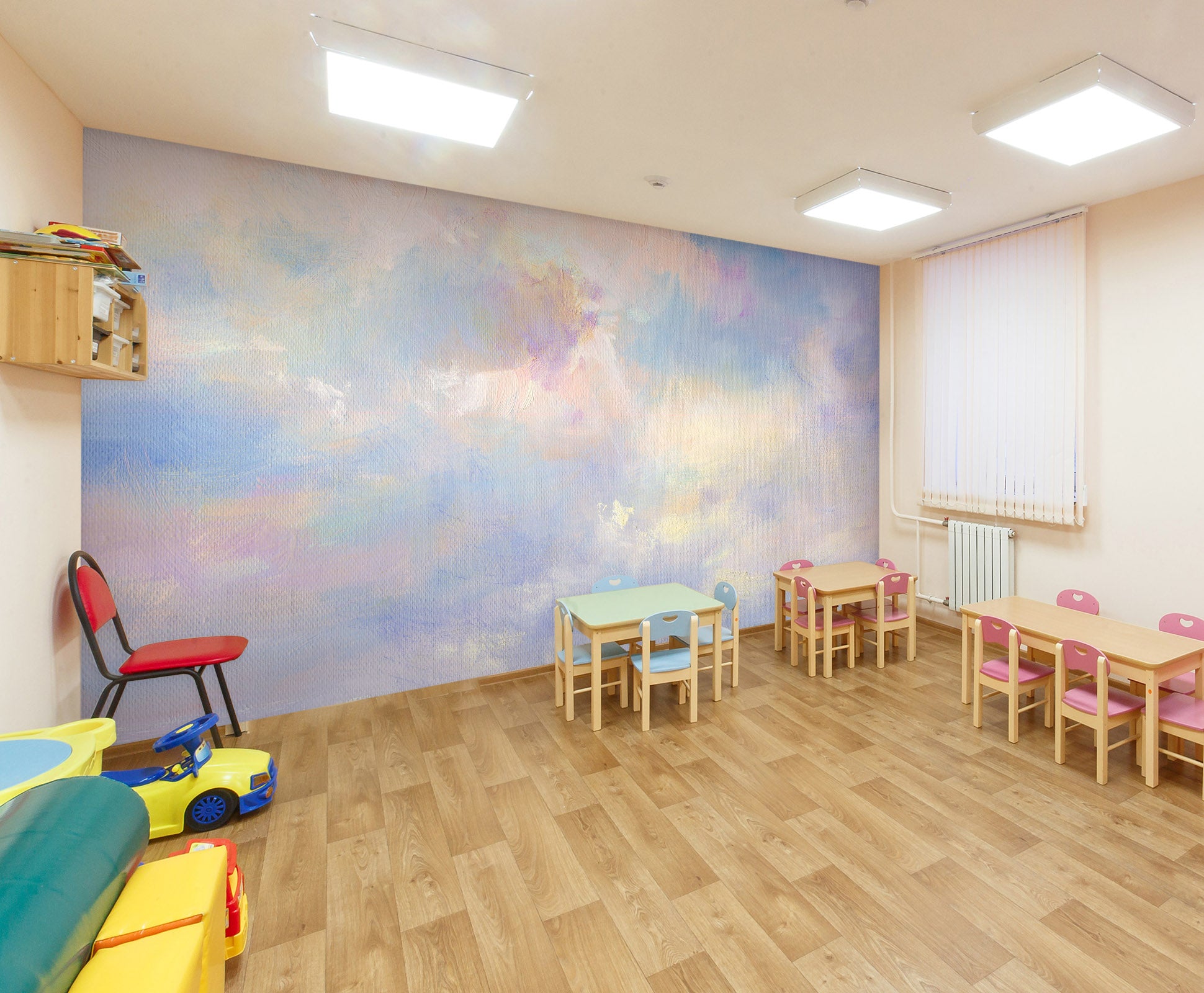 3D Color Cloud 188 Wall Murals