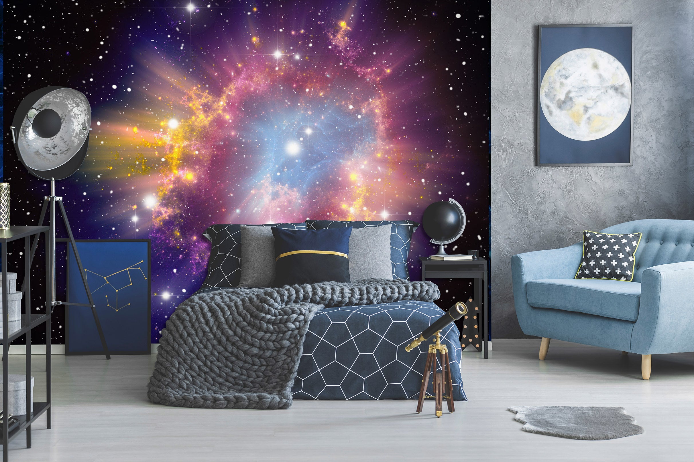 3D Color Starry Sky 1686 Wall Murals