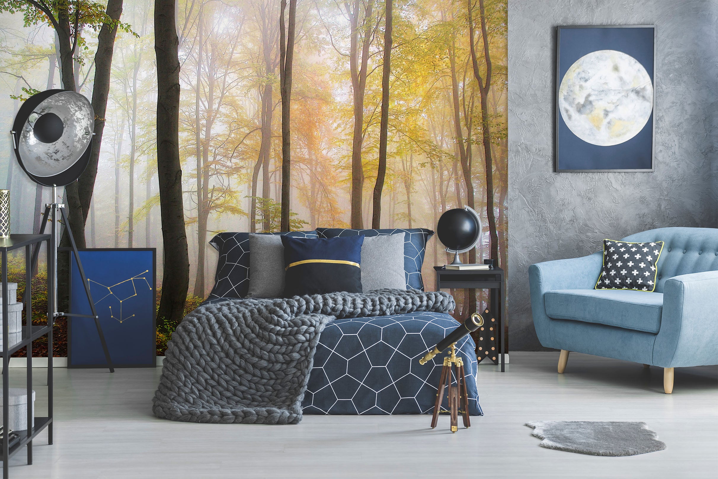 3D Forest 57215 Wall Murals
