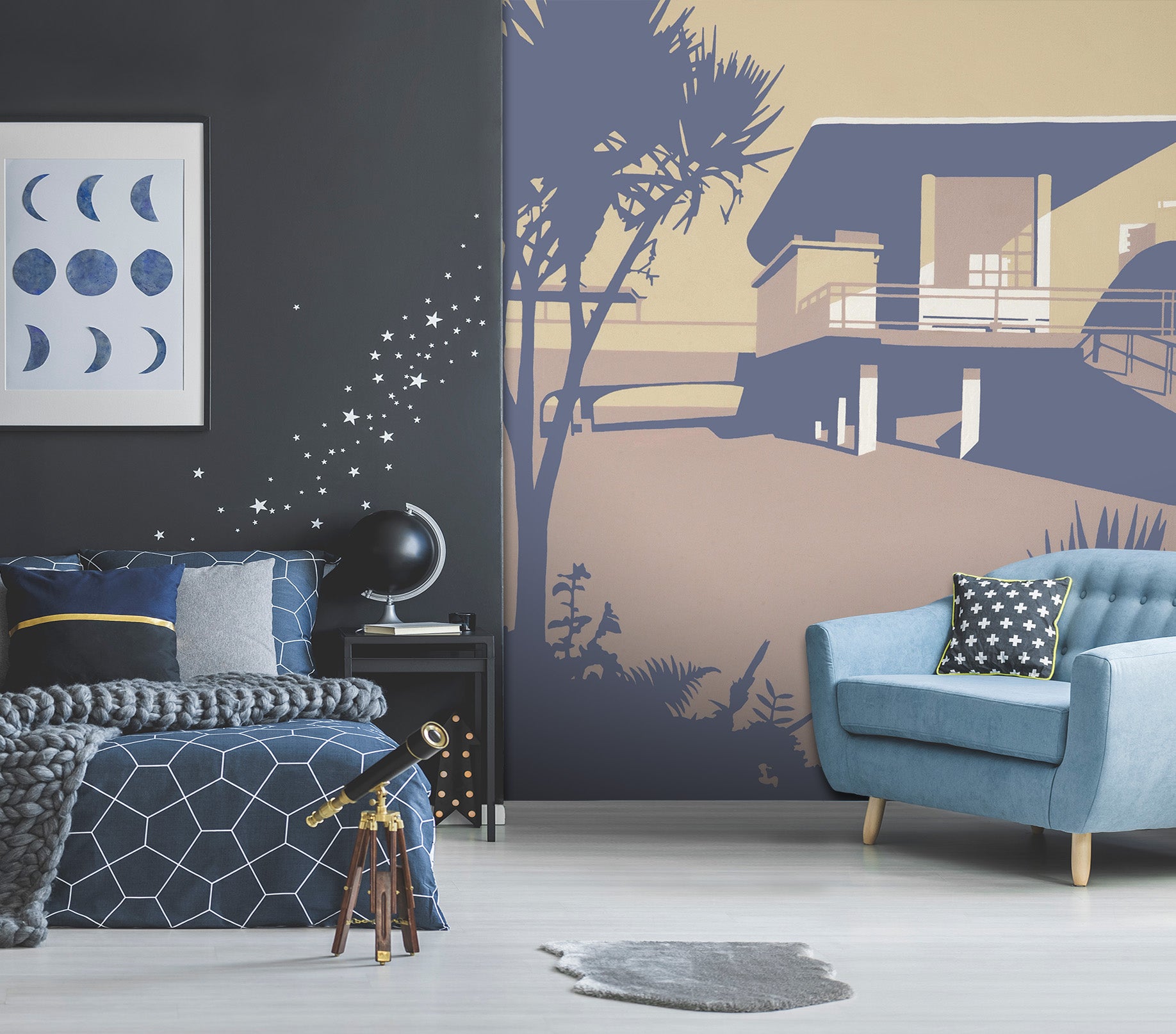 3D Boscombe Pier Beaches 1003 Steve Read Wall Mural Wall Murals