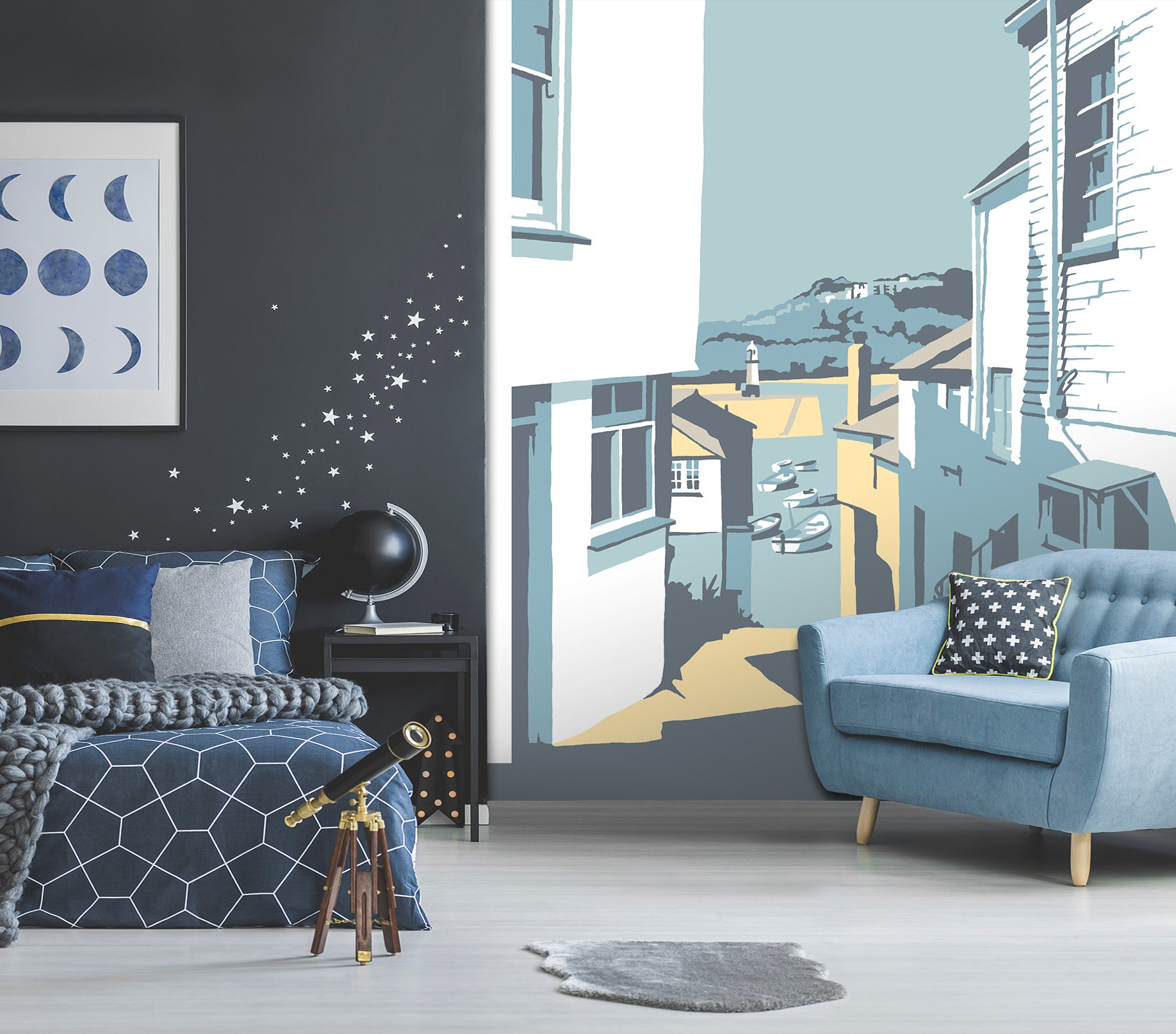 3D St Ives 1065 Steve Read Wall Mural Wall Murals