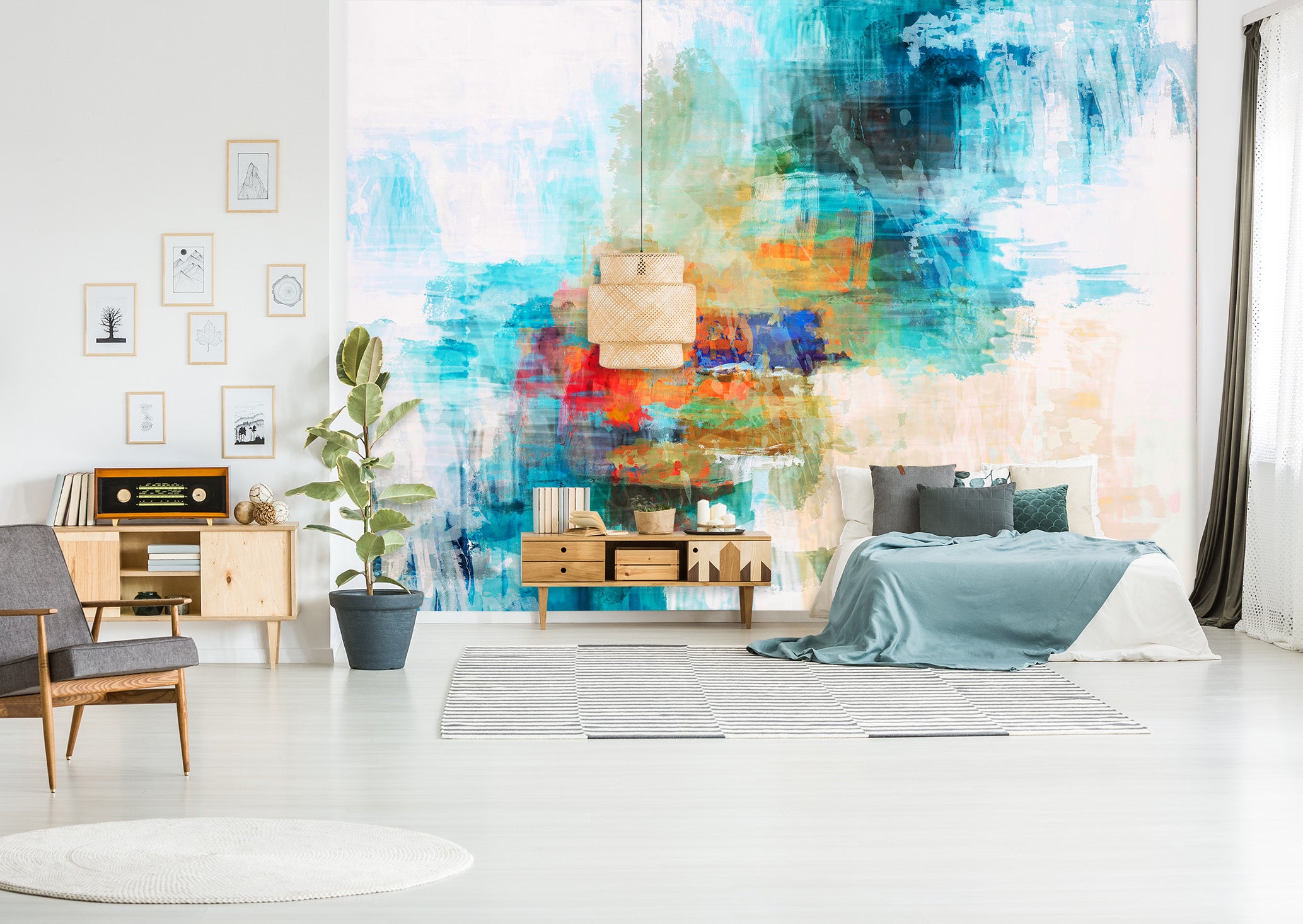 3D Abstract Art 1505 Michael Tienhaara Wall Mural Wall Murals