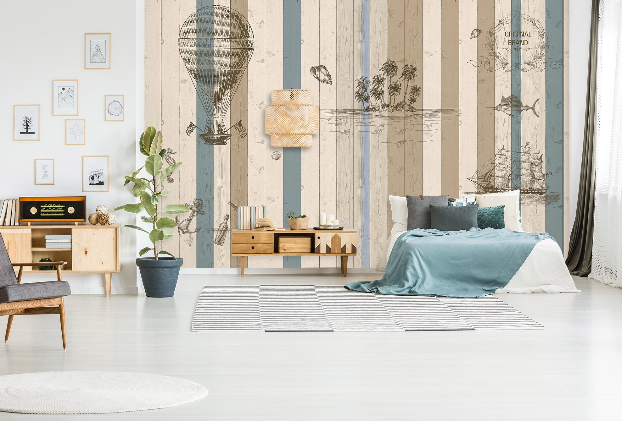 3D Cute Balloon 1458 Wall Murals