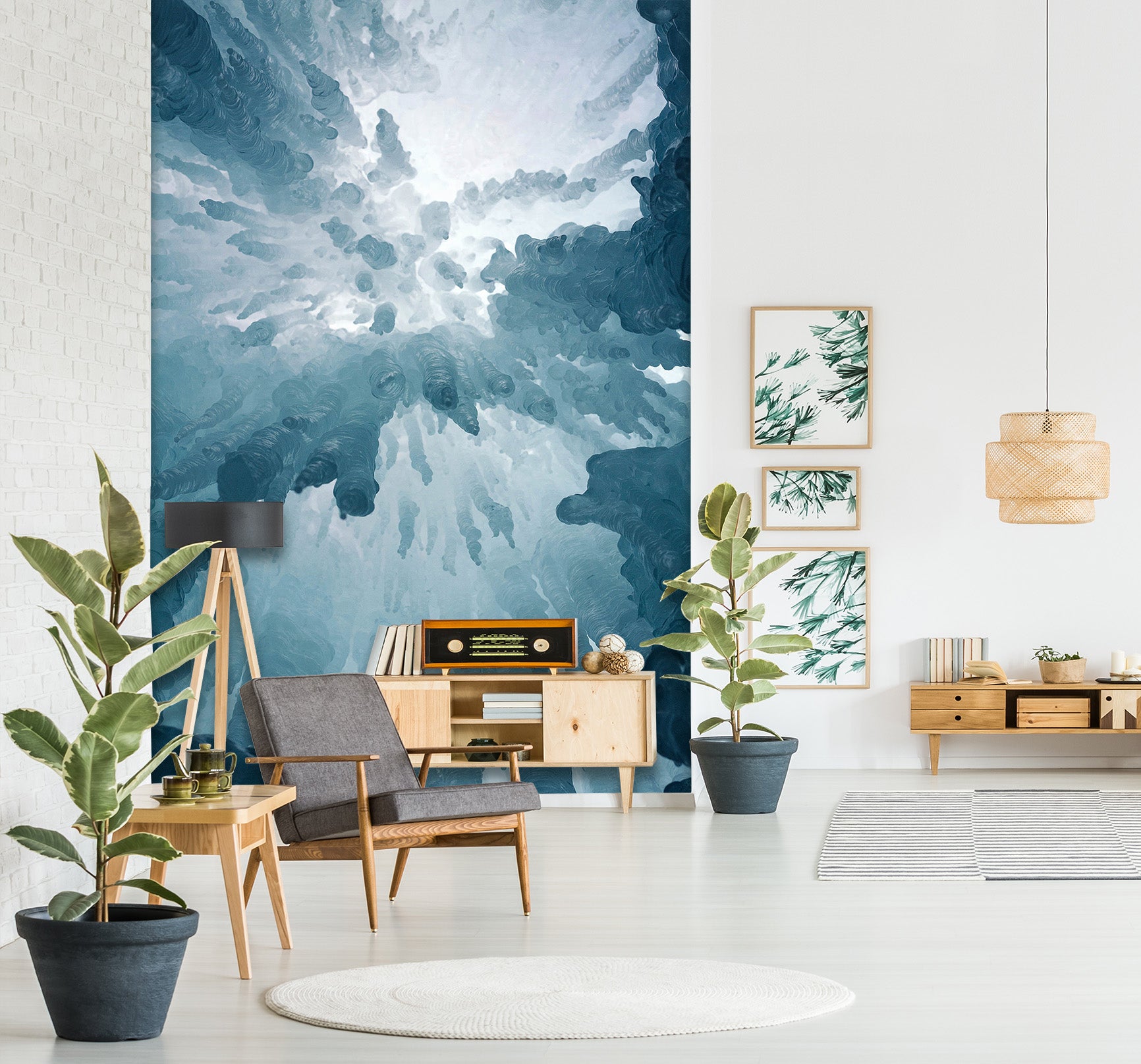 3D Glacier 1549 Wall Murals