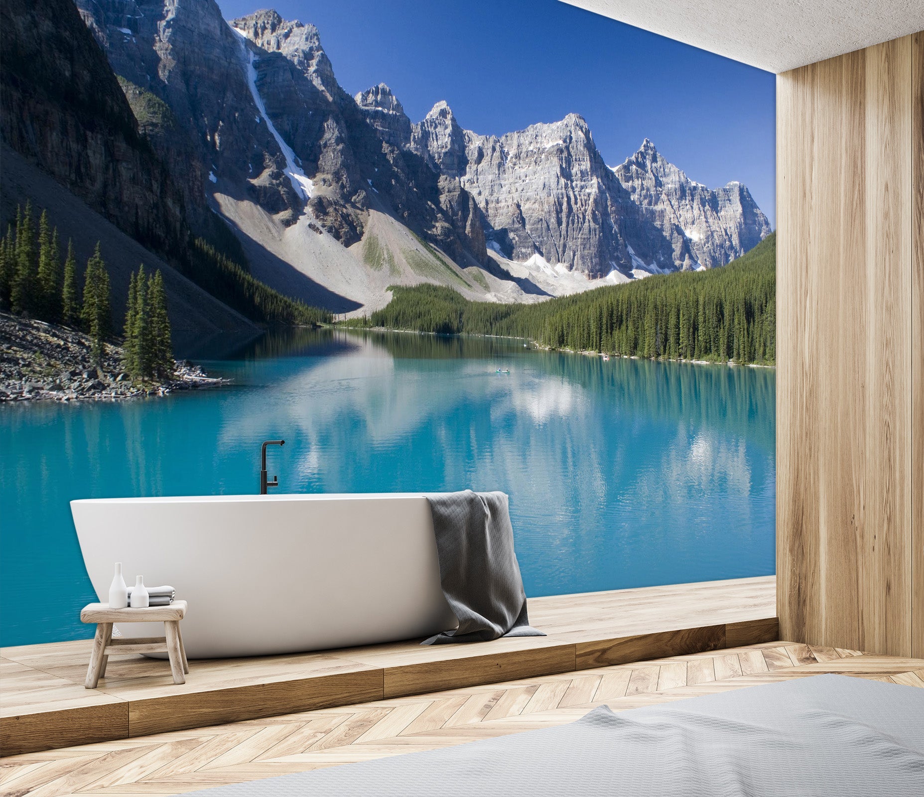 3D Landscape Lake 1640 Wall Murals
