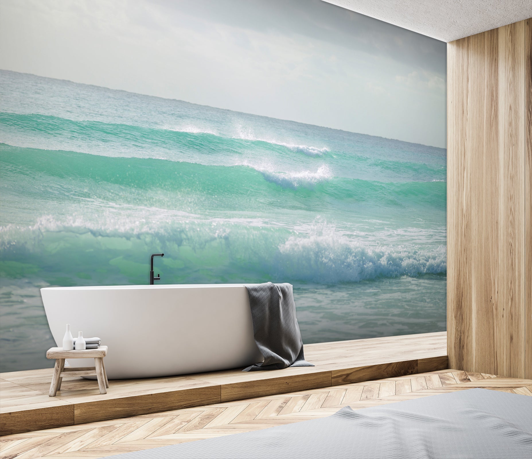 3D Sea Foam 6236 Assaf Frank Wall Mural Wall Murals