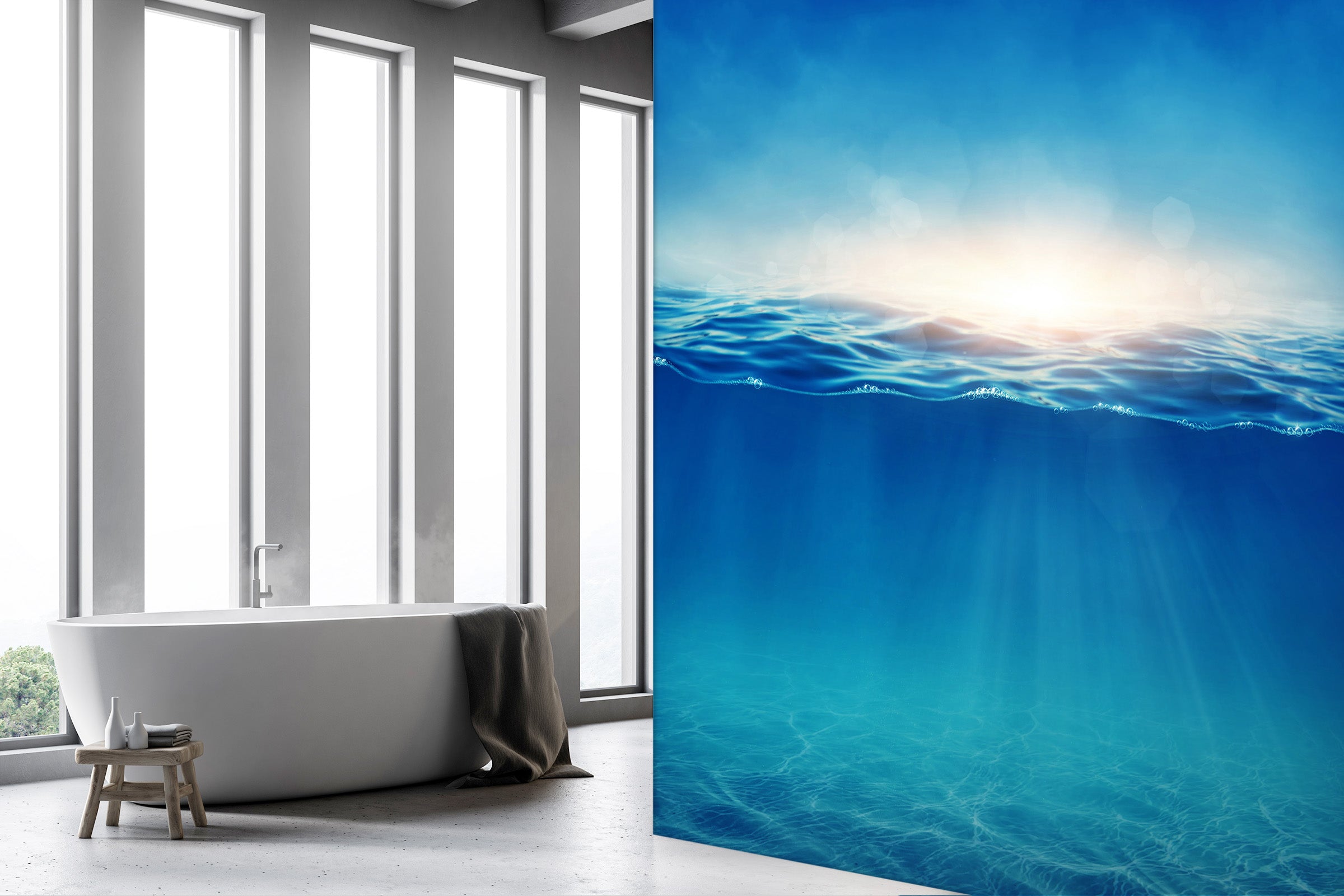 3D Sea Surface Water 092 Wall Murals