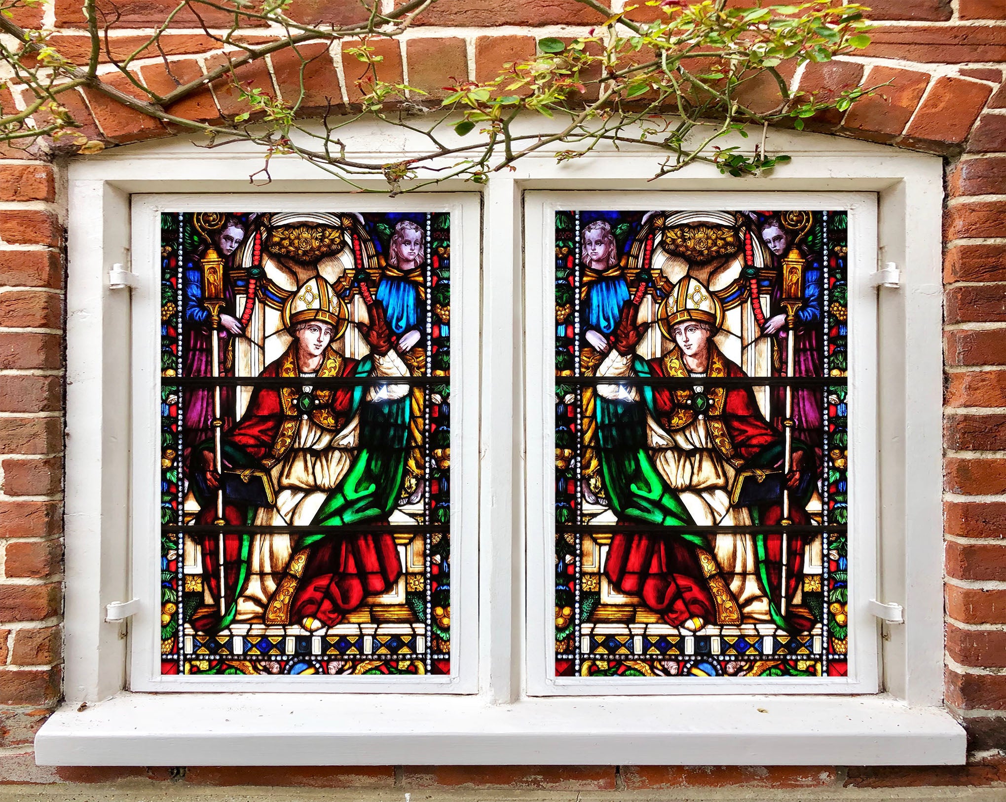 3D Young Prince 188 Window Film Print Sticker Cling Stained Glass UV Block