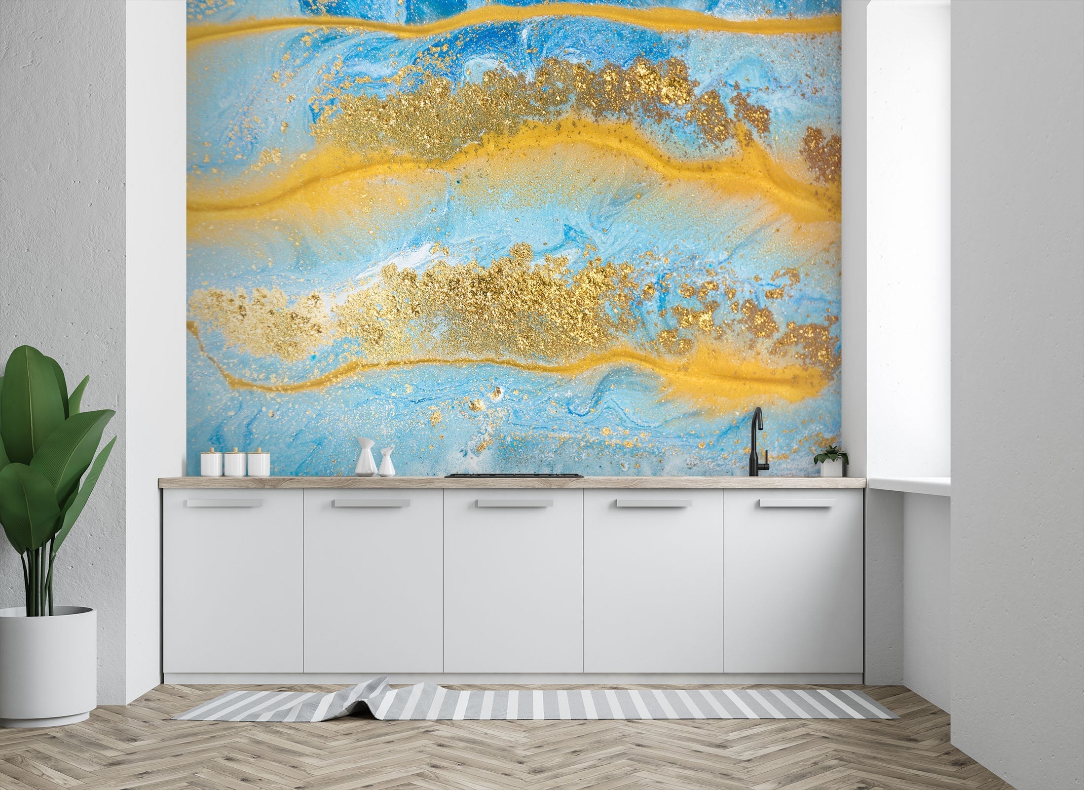 3D Golden Abstract Graphics 35 Wall Murals Wallpaper AJ Wallpaper 2